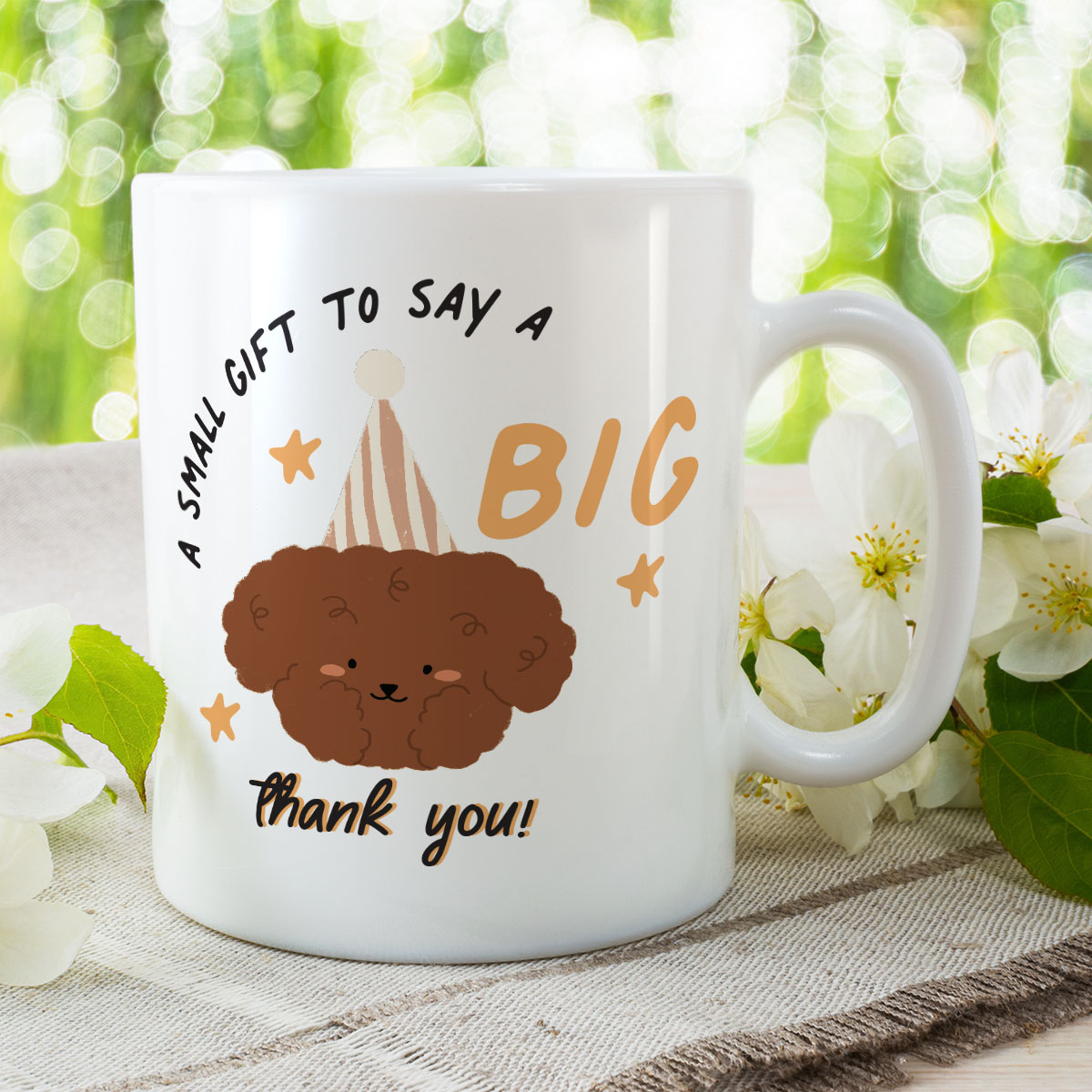A Small Gift To Say A BIG Thank You - Star Gift Appreciation Mug - Image 2
