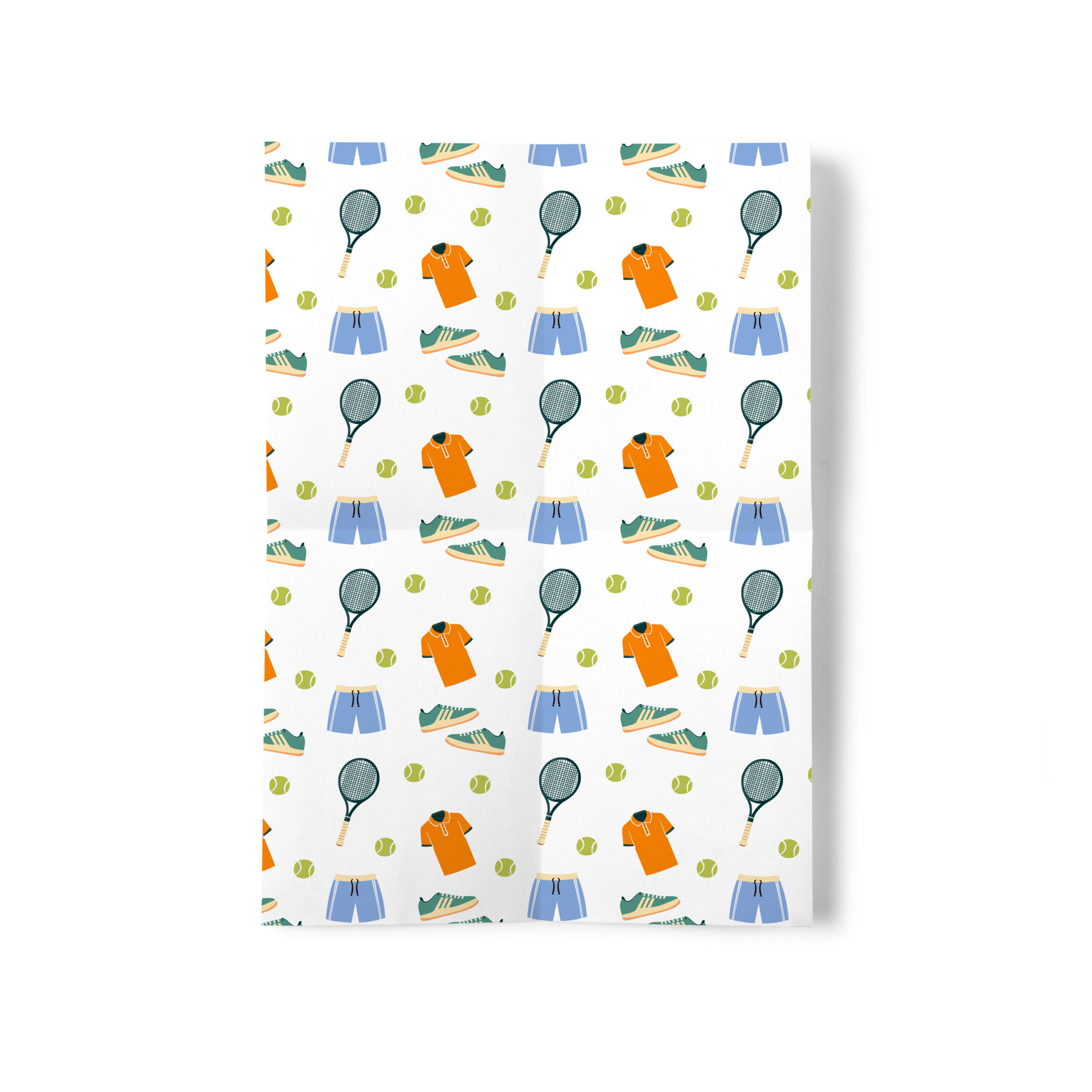Anyone For Tennis? - Sport Hobby Large Wrapping Paper
