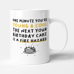 Your Birthday Cake Is A Fire Hazard - Funny Gift Birthday Mug