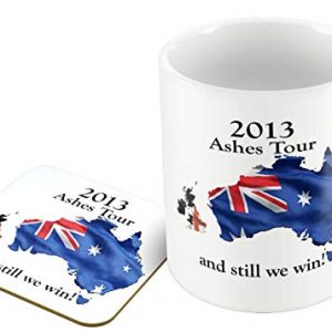 2013 Ashes Tour-and Still We Win! - Mug and Coaster Set