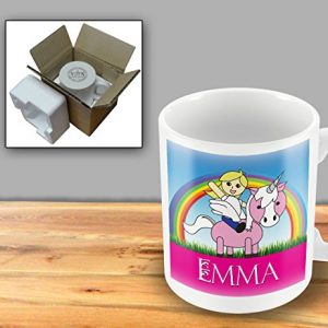 A Unicorn Design Mug For Girls Named Emma