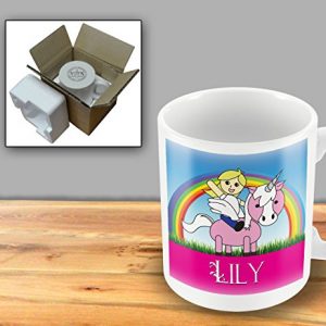 A Unicorn Design Mug For Girls Named Lily