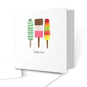 'Daddy Cool' Original Ice Lolly Illustration - Fathers Day Card