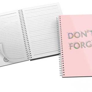 'Don't Forget' Bold and Modern Typography Design in Eye-catching Pink and Green
