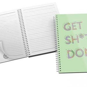 'Get Sh*t Done' Bold and Modern Typography Design in Eye-catching Green