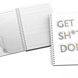'Get Sh*t Done' Bold and Modern Typography Design in Eye-catching Muted Colours