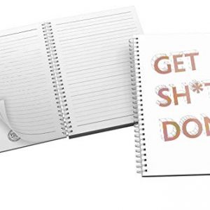 'Get Sh*t Done' Bold and Modern Typography Design in Eye-catching Orange