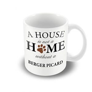 A House Is Not A Home Without A Berger Picard printed mug